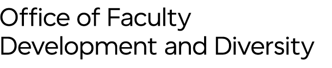 Mobile Wordmark for the Office of Faculty Development & Diversity